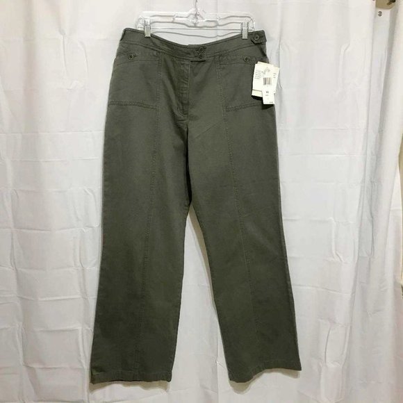 Jones New York Pants - Jones New York Army Green Pants NWT